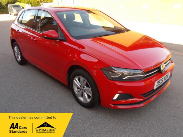 2019 (19) Volkswagen Polo 1.0 EVO SE Hatchback 5dr Petrol Manual Euro 6 (s/s) (65 ps)