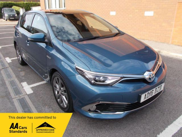 2016 (16) Toyota Auris 1.8 VVT-h Excel Hatchback 5dr Petrol Hybrid CVT Euro 6 (s/s) (Safety Sense) (136 ps)